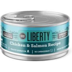 BIXBI Liberty Chicken & Salmon Recipe In Broth Grain-Free Wet Cat Food, 2.75-oz Can, Case Of 24
