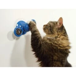 Pets Know Best Purrfect Spinner Cat Toy, Blue -Furry Friends 691606 PT3. AC SS1800 V1667518876