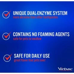 Virbac C.E.T. Enzymatic Beef Flavor Dog & Cat Toothpaste & Virbac C.E.T. Dual-Ended Dog & Cat Toothbrush -Furry Friends 693038 PT4. AC SS1800 V1669123811