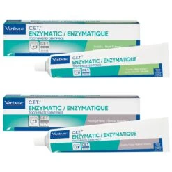 Virbac C.E.T. Enzymatic Poultry Flavor Dog & Cat Toothpaste & Virbac C.E.T. Enzymatic Vanilla Mint Flavored Dog & Cat Toothpaste