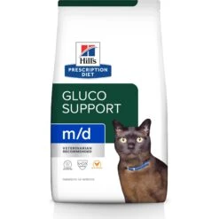 Hill's Prescription Diet M/d GlucoSupport Chicken Flavor Dry Cat Food