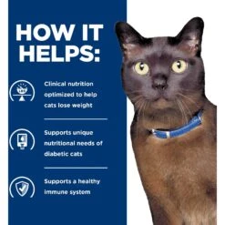 Hill's Prescription Diet M/d GlucoSupport Chicken Flavor Dry Cat Food -Furry Friends 69838 PT3. AC SS1800 V1688074056