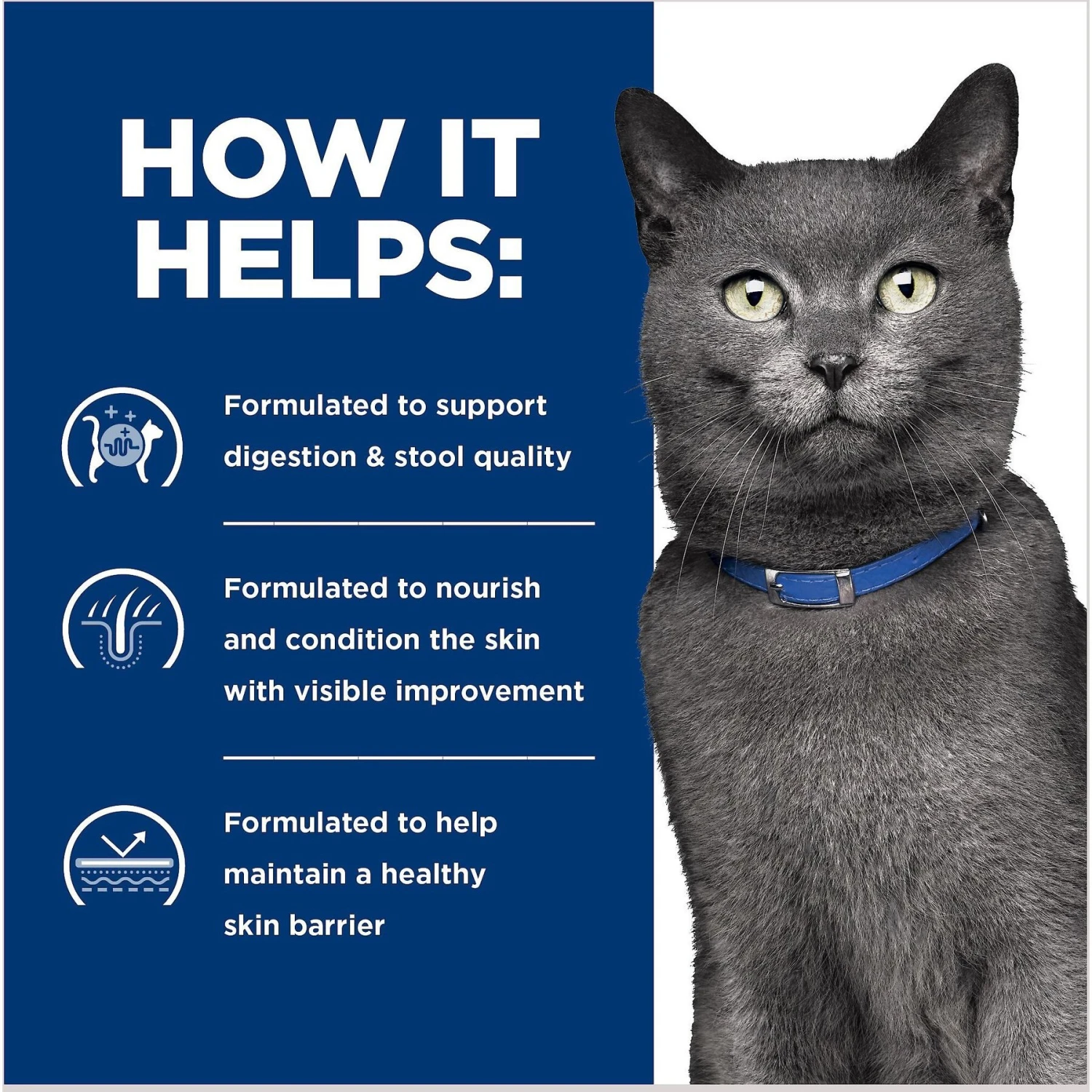 Hill's Prescription Diet D/d Skin/Food Sensitivities Duck & Green Pea Dry Cat Food 7 Hill's Prescription Diet D/d Skin/Food Sensitivities Duck & Green Pea Dry Cat Food - Image 5