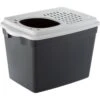 Ferplast "Jumpy" With Top Entrance Cat Litter Box, Black, Large -Furry Friends 703926 MAIN. AC SS1800 V1668447247