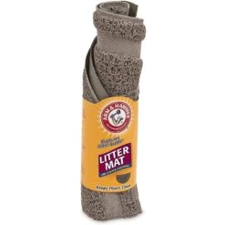 Arm & Hammer Half Circle Cat Litter Mat, Pearl Tan -Furry Friends 70701 PT2. AC SS1800 V1475099956