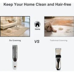 Fido Fave Cat & Dog Hair Grooming Clippers Kit, White, Small -Furry Friends 715006 PT2. AC SS1800 V1669397227