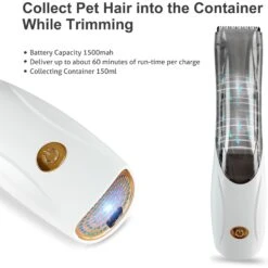 Fido Fave Cat & Dog Hair Grooming Clippers Kit, White, Small -Furry Friends 715006 PT3. AC SS1800 V1669397228