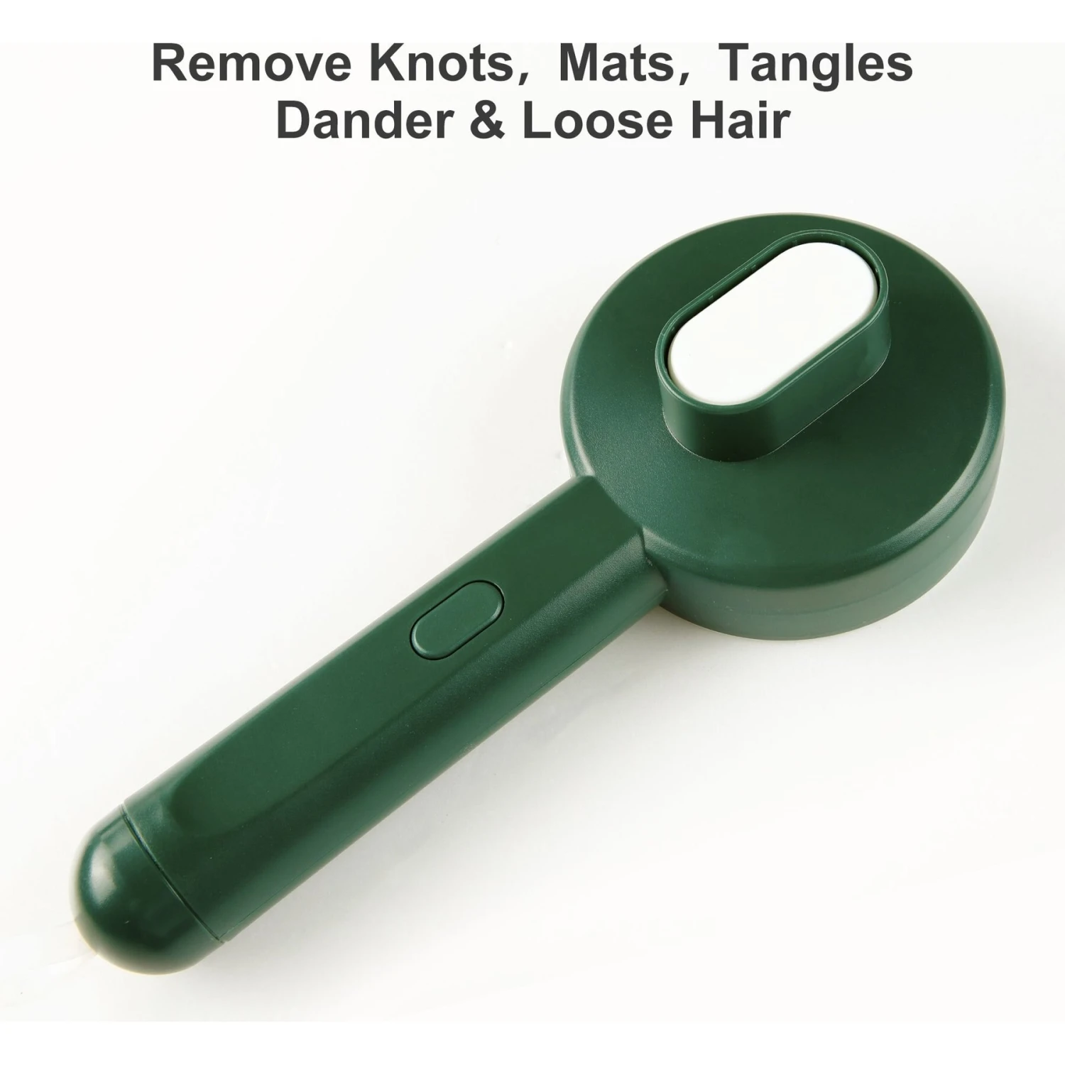 Fido Fave Self-Cleaning UV Sterilization Cat Slicker Brush, Green, Medium 9 Fido Fave Self-Cleaning UV Sterilization Cat Slicker Brush, Green, Medium - Image 7