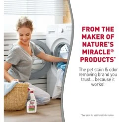 Nature's Miracle Laundry Boost Spot Treatment Laundry Detergent, 32-oz Bottle -Furry Friends 716478 PT7. AC SS1800 V1701115560