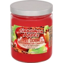 Pet Odor Exterminator Cinnamon Apple Deodorizing Candle