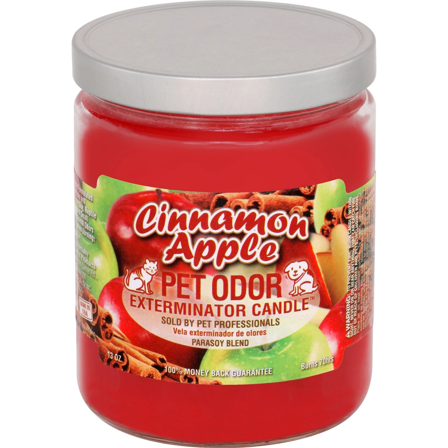 Pet Odor Exterminator Cinnamon Apple Deodorizing Candle 3 Pet Odor Exterminator Cinnamon Apple Deodorizing Candle