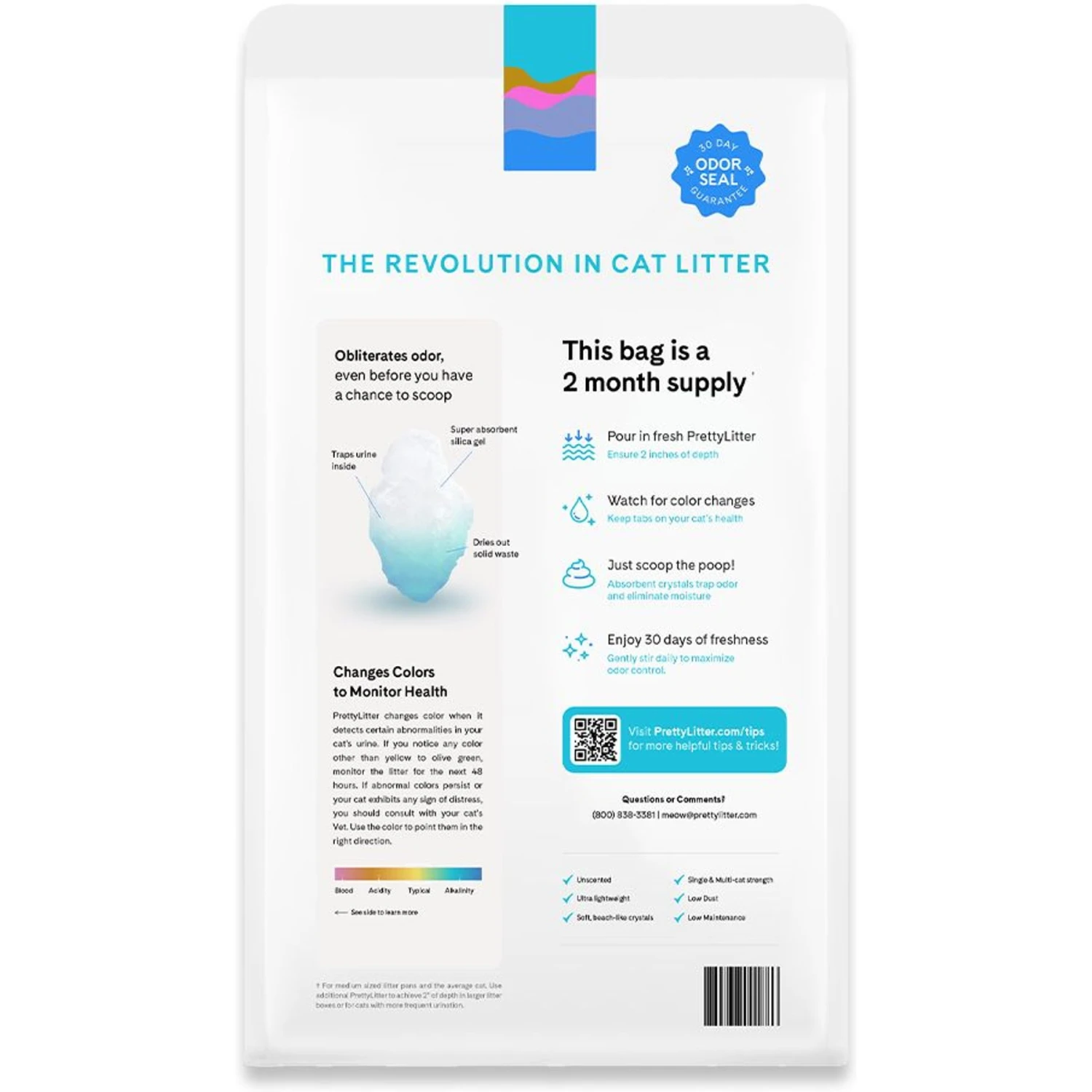 PrettyLitter Health Monitoring Cat Litter & Arm & Hammer Litter Cat Litter Deodorizer Powder 5 PrettyLitter Health Monitoring Cat Litter & Arm & Hammer Litter Cat Litter Deodorizer Powder - Image 3