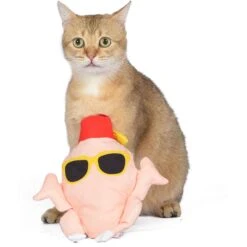 Fetch For Pets Friends Turkey Kicker Plush Cat Toy With Catnip -Furry Friends 729198 PT3. AC SS1800 V1682627922