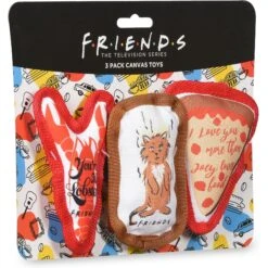 Fetch For Pets Friends Pizza, Cat, Lobster Canvas Toy Plush Cat Toy With Catnip, 3 Count -Furry Friends 729230 PT1. AC SS1800 V1682628561
