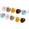 Hartz Cattraction Crinkle Mice Cat Toy, Multi Color, 10 Count -Furry Friends 731710 MAIN. AC SS1800 V1681330082