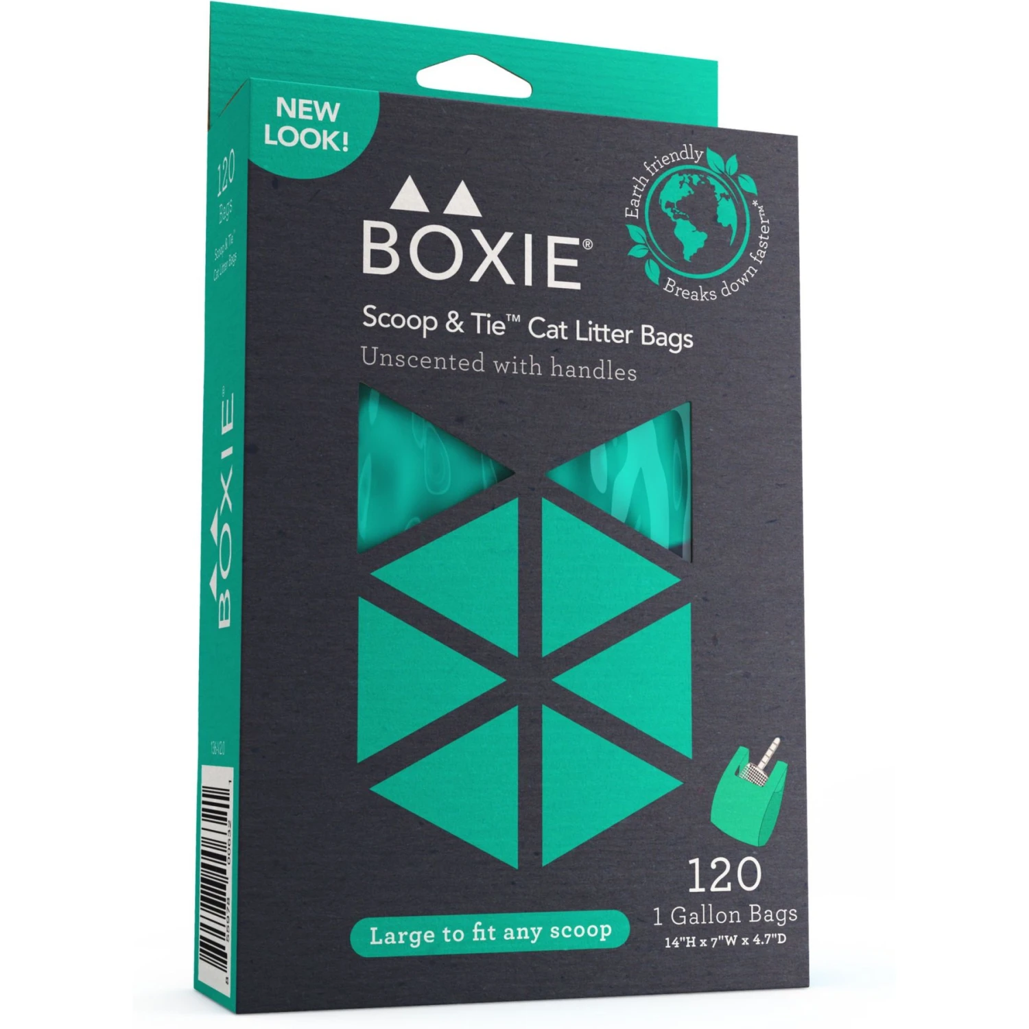 Boxiecat Scoop & Tie Cat Litter Waste Bag, 120 Count 3 Boxiecat Scoop & Tie Cat Litter Waste Bag, 120 Count