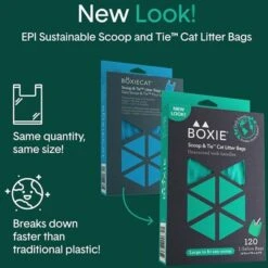 Boxiecat Scoop & Tie Cat Litter Waste Bag, 120 Count 13 Boxiecat Scoop & Tie Cat Litter Waste Bag, 120 Count -Furry Friends 732278 PT3. AC SS1800 V1673451935