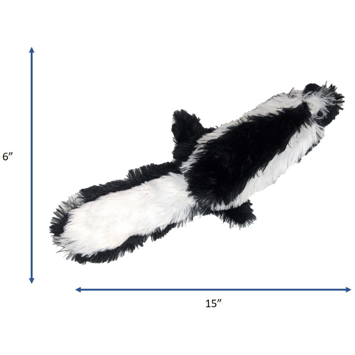 Ethical Pet Flippin' Skinneeez Skunk Exercise Cat Toy With Catnip, Assorted 6 Ethical Pet Flippin' Skinneeez Skunk Exercise Cat Toy With Catnip, Assorted - Image 4