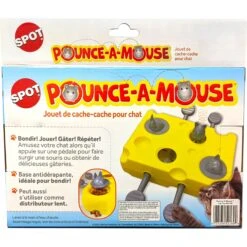 Ethical Pet Pounce A Mouse Treat Dispensing Cat Toy, Yellow -Furry Friends 736558 PT3. AC SS1800 V1683657547