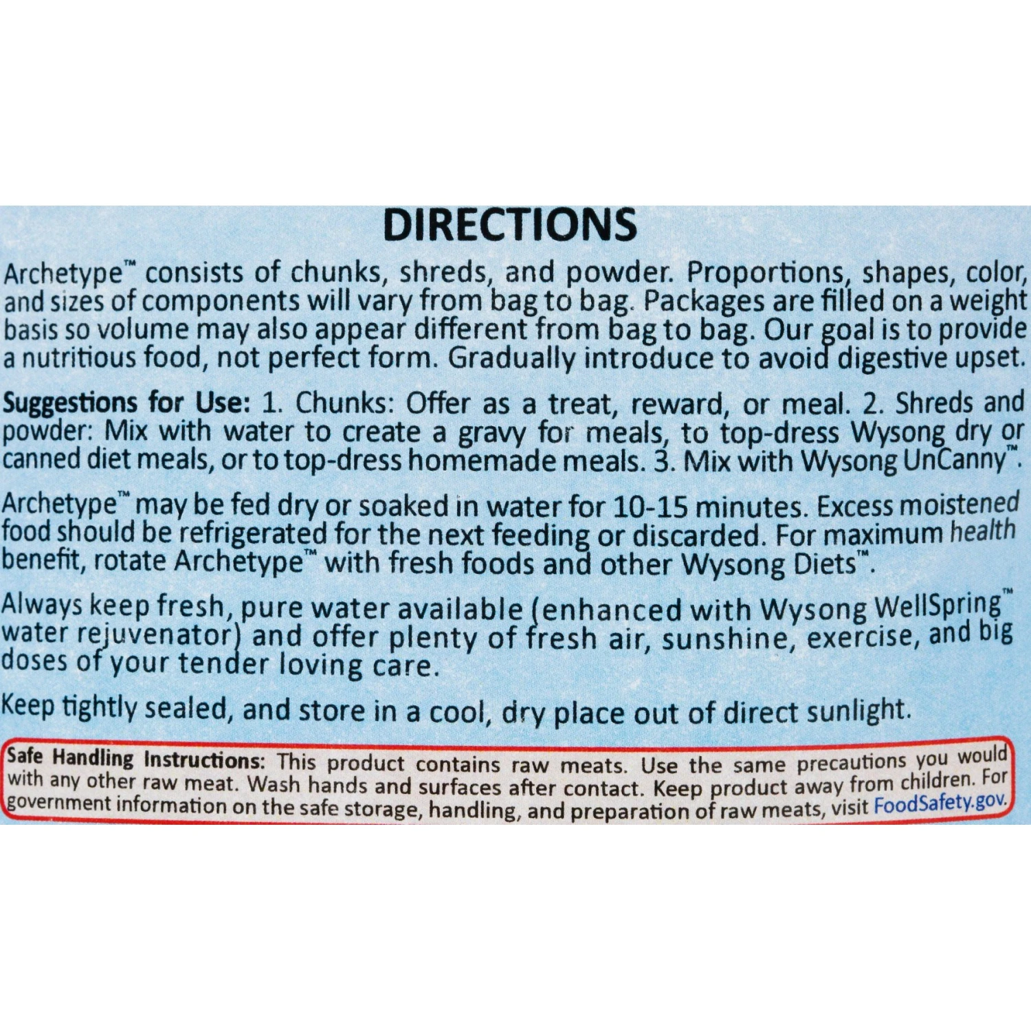 Wysong Archetype Chicken Formula Freeze-Dried Raw Dog & Cat Food 6 Wysong Archetype Chicken Formula Freeze-Dried Raw Dog & Cat Food - Image 4