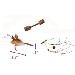 Ethical Pet Cat Chew Toy With Catnip, Assorted -Furry Friends 736686 PT6. AC SS1800 V1683292259