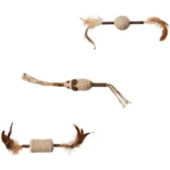 Ethical Pet Cord Stick Cat Chew Toy With Catnip, Assorted -Furry Friends 736710 PT5. AC SS1800 V1683817250