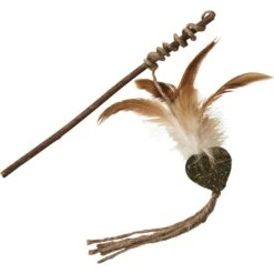 Ethical Pet Teaser Wand Cat Toy With Catnip, Assorted -Furry Friends 736742 PT4. AC SS1800 V1683815686