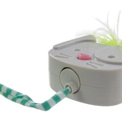 SmartyKat Twirly Tail Hanging Electronic Teaser Cat Toy -Furry Friends 736830 PT5. AC SS1800 V1672842493