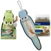 Frisco Natural Catnip & Hartz Cattraction Silver Vine & Catnip Gator Cat Scratcher Toy, Color Varies -Furry Friends 737470 MAIN. AC SS1800 V1683212562