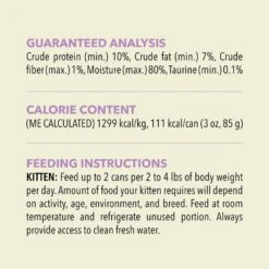 ACANA Chicken + Tuna Recipe In Bone Broth Grain-Free Wet Kitten Food, 3-oz Can, Case Of 24 -Furry Friends 741062 PT7. AC SS1800 V1681755015