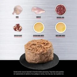 ORIJEN Duck + Chicken Entree In Bone Broth Wet Cat Food -Furry Friends 741366 PT3. AC SS1800 V1681755476