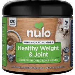 Nulo Functional Healthy Weight & Joint Powder Supplement For Cats, 4.23-oz