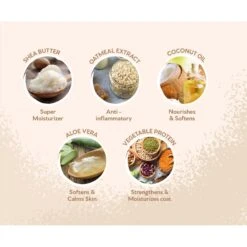 Pet Head On All Paws Coconut Cat & Dog Paw Butter Soothes & Nourishes Paws & Noses, 1.4-oz Jar -Furry Friends 750302 PT3. AC SS1800 V1675101190