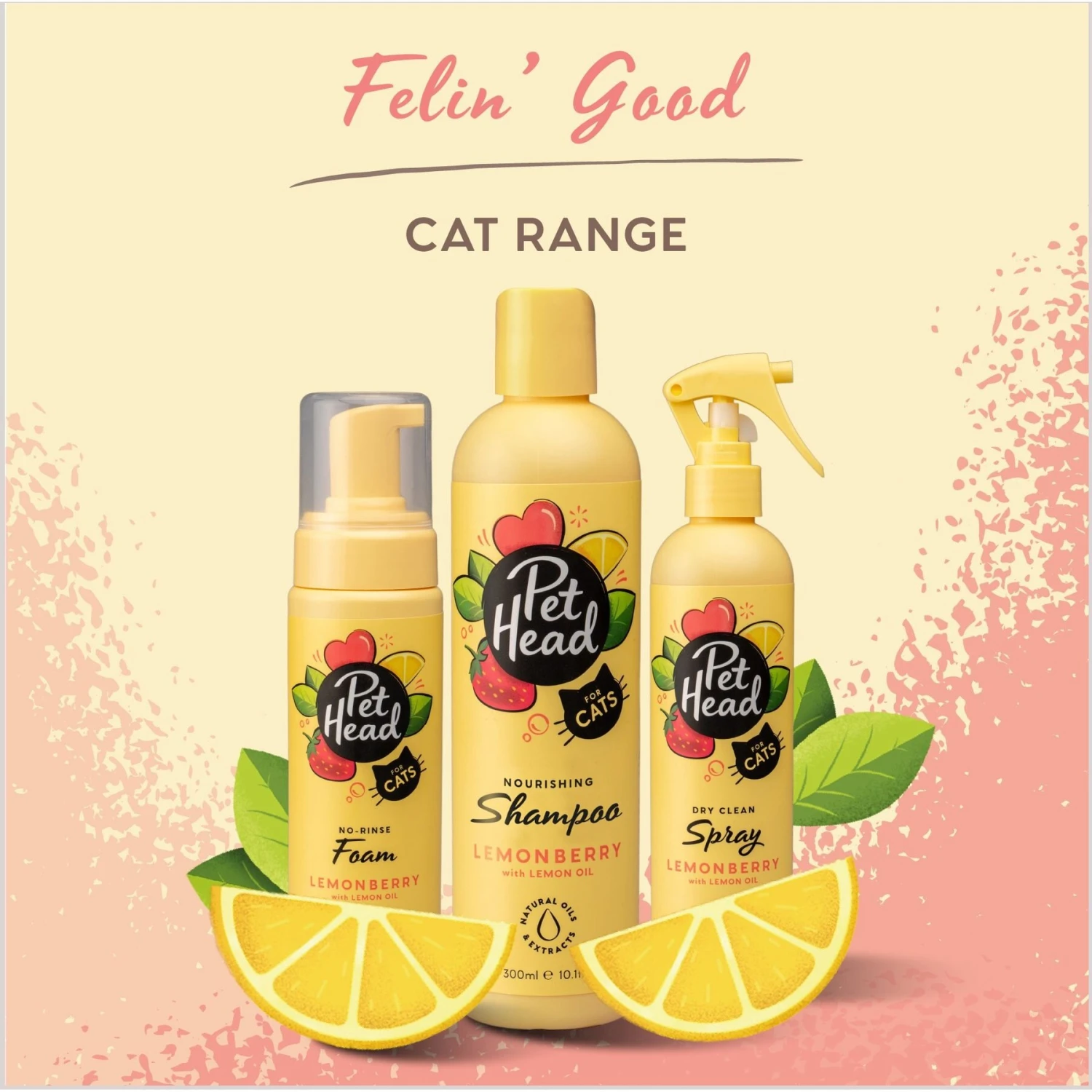 Pet Head Felin' Good Vegan Cat Shampoo, 10.1-oz Bottle 7 Pet Head Felin' Good Vegan Cat Shampoo, 10.1-oz Bottle - Image 5