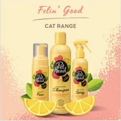 Pet Head Felin' Good Spray Vegan Cat Deodorizer, 10.1-oz Bottle -Furry Friends 750334 PT5. AC SS1800 V1675101592