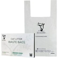 EcoLeo Compostabe Litter Scoop Cat Waste Bags