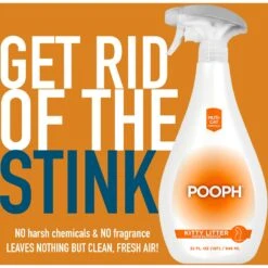 POOPH Kitty Litter Cat Odor Eliminator, 32-oz Bottle -Furry Friends 751798 PT3. AC SS1800 V1683210616