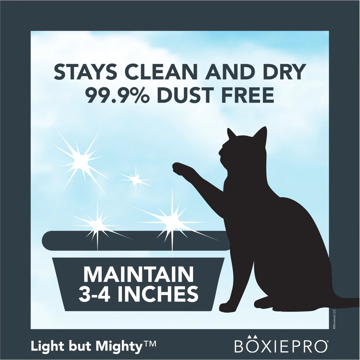 Boxiecat Air Lightweight Deep Clean Probiotic Unscented Clumping Cat Litter 8 Boxiecat Air Lightweight Deep Clean Probiotic Unscented Clumping Cat Litter - Image 6
