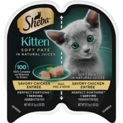 Sheba Perfect Portions Kitten Chicken Pate Wet Cat Food