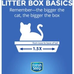 Fresh Step Fresh Scented Non-Clumping Crystal Cat Litter -Furry Friends 75545 PT2. AC SS1800 V1694463361