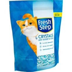 Fresh Step Fresh Scented Non-Clumping Crystal Cat Litter -Furry Friends 75545 PT4. AC SS1800 V1694464735