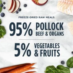 Instinct Meals Wild-Caught Alaskan Pollock Recipe Grain-Free Freeze-Dried Raw Cat Food, 9-oz Bag -Furry Friends 755806 PT5. AC SS1800 V1690554609