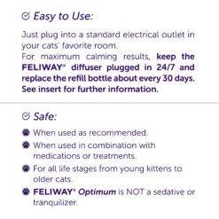 Feliway Optimum Cat Diffuser Refill, 3 Count 13 Feliway Optimum Cat Diffuser Refill, 3 Count -Furry Friends 755974 PT3. AC SS1800 V1685736277