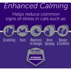 Feliway Optimum Cat Diffuser Refill, 6 Count -Furry Friends 755990 PT6. AC SS1800 V1685735626