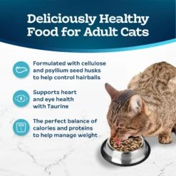 Blue Buffalo Tastefuls Weight Control Natural Chicken Adult Dry Cat Food -Furry Friends 75644 PT3. AC SS1800 V1663714401