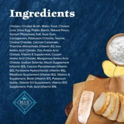 Blue Buffalo Wilderness Wild Delights Flaked Chicken & Trout Grain-Free Canned Cat Food -Furry Friends 75646 PT4. AC SS1800 V1646779591