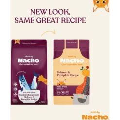 Made By Nacho Bone Broth Infused Sustainably Caught Salmon & Pumpkin Recipe Dry Cat Food -Furry Friends 756494 PT1. AC SS1800 V1698177129