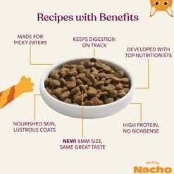 Made By Nacho Bone Broth Infused Sustainably Caught Salmon & Pumpkin Recipe Dry Cat Food -Furry Friends 756494 PT3. AC SS1800 V1698183400