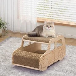 Coziwow Car-Shaped Cat Scratcher Board With Catnip -Furry Friends 756702 PT2. AC SS1800 V1700156107