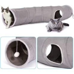 Ownpets S Shape Tunnel Cat Toy 13 Ownpets S Shape Tunnel Cat Toy -Furry Friends 759126 PT4. AC SS1800 V1674512017